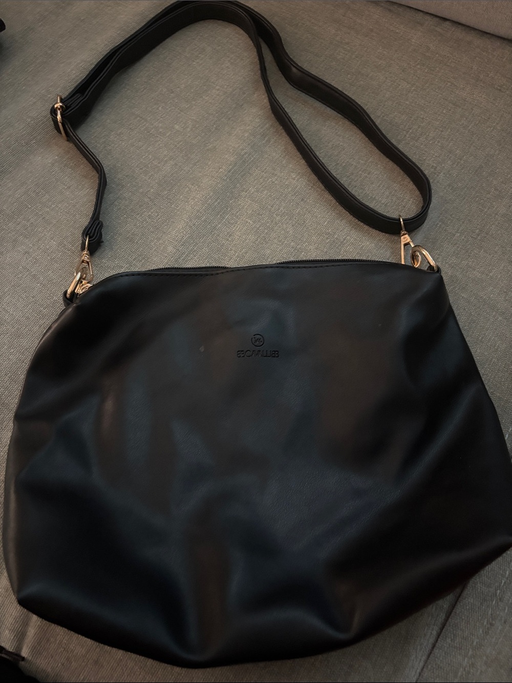 BB Cavalli Black Crossbody Shoulder Bag